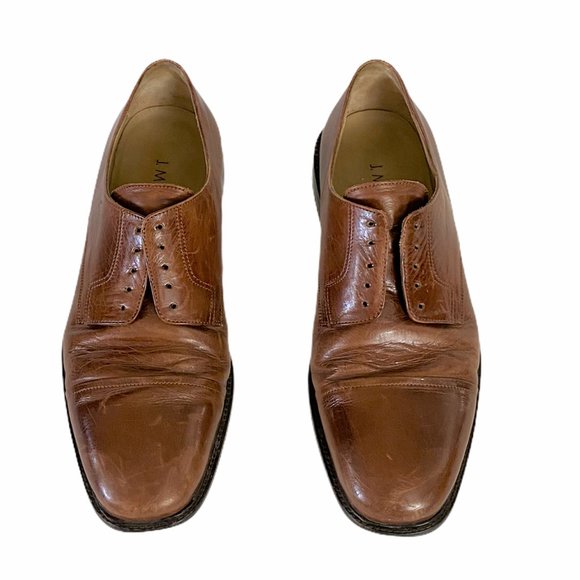 Mens  J. Murphy  Brown Cap Toe  Dress Shoes - Picture 3 of 8